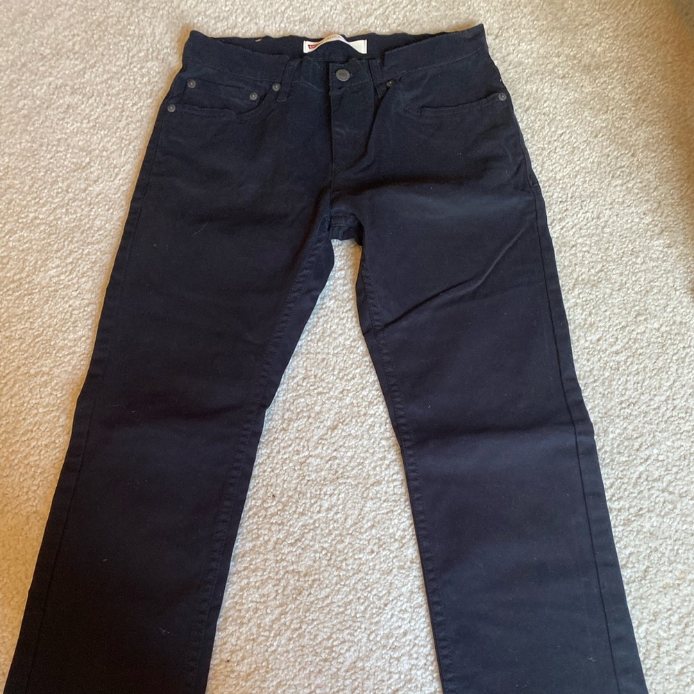 Levi’s black boys casual pants. Size 16 regular